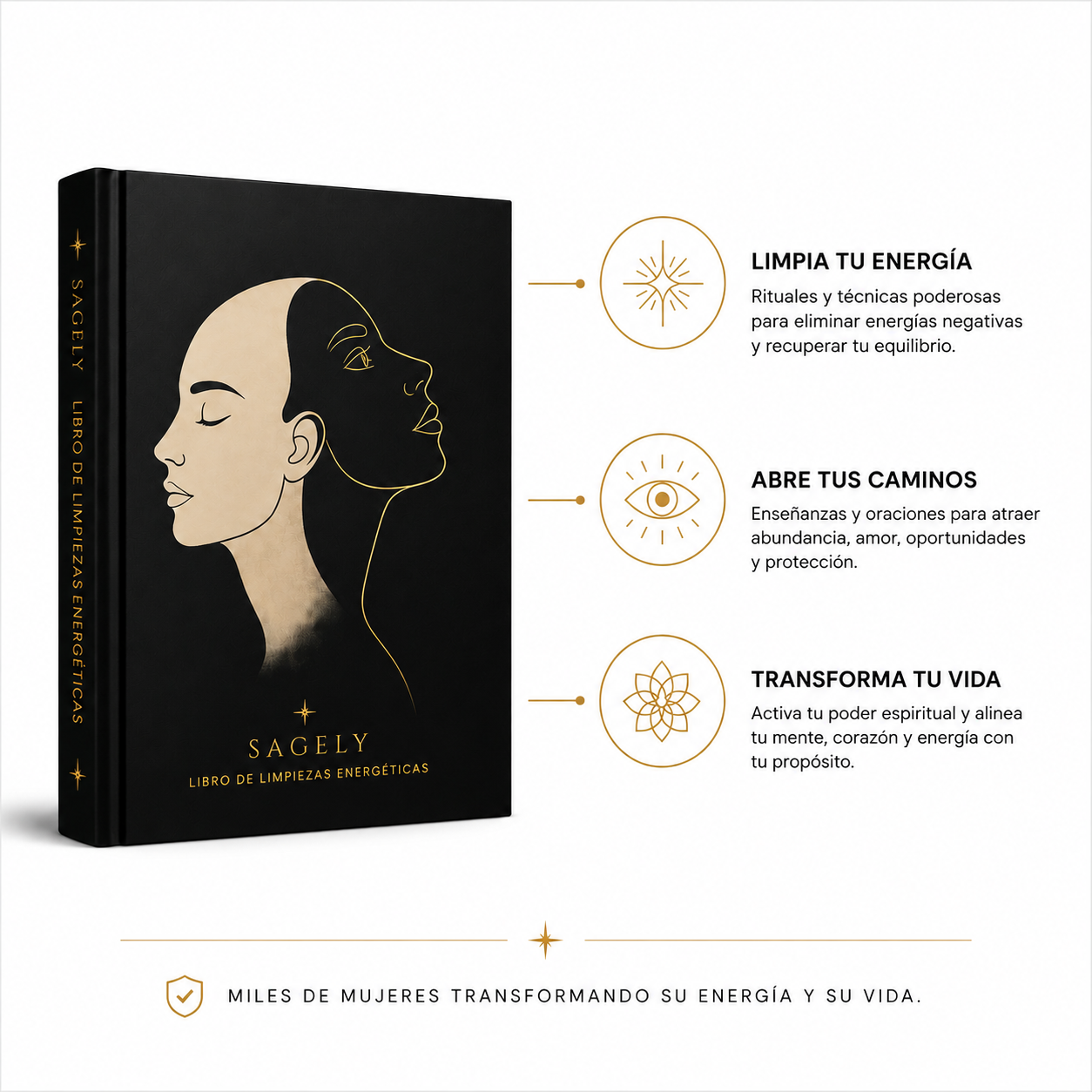 Sagely™ Libro de Limpiezas Energéticas